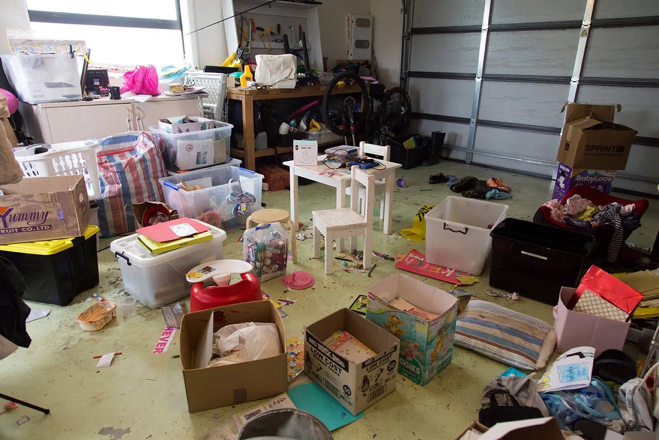 garage junk