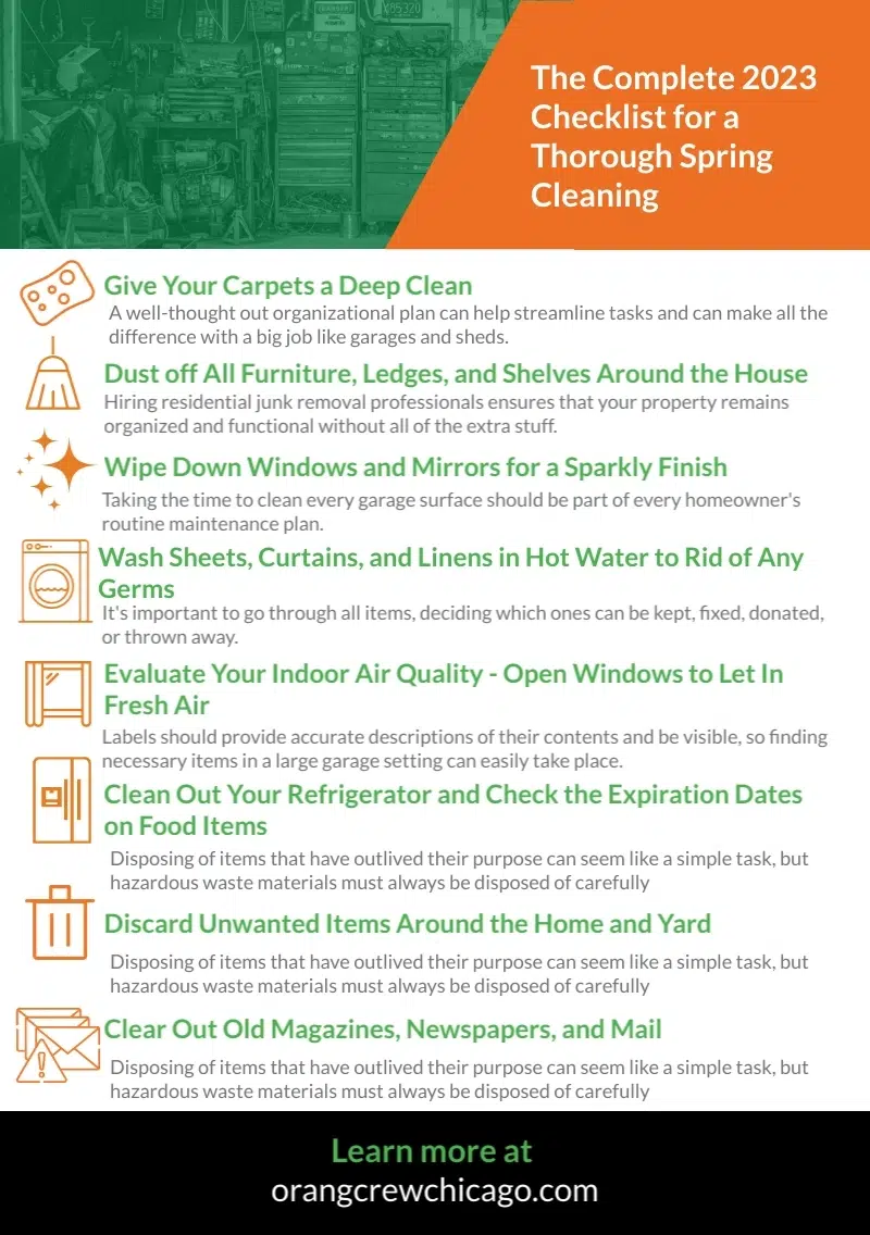 The Complete 2023 Checklist for a Thorough Spring Cleaning