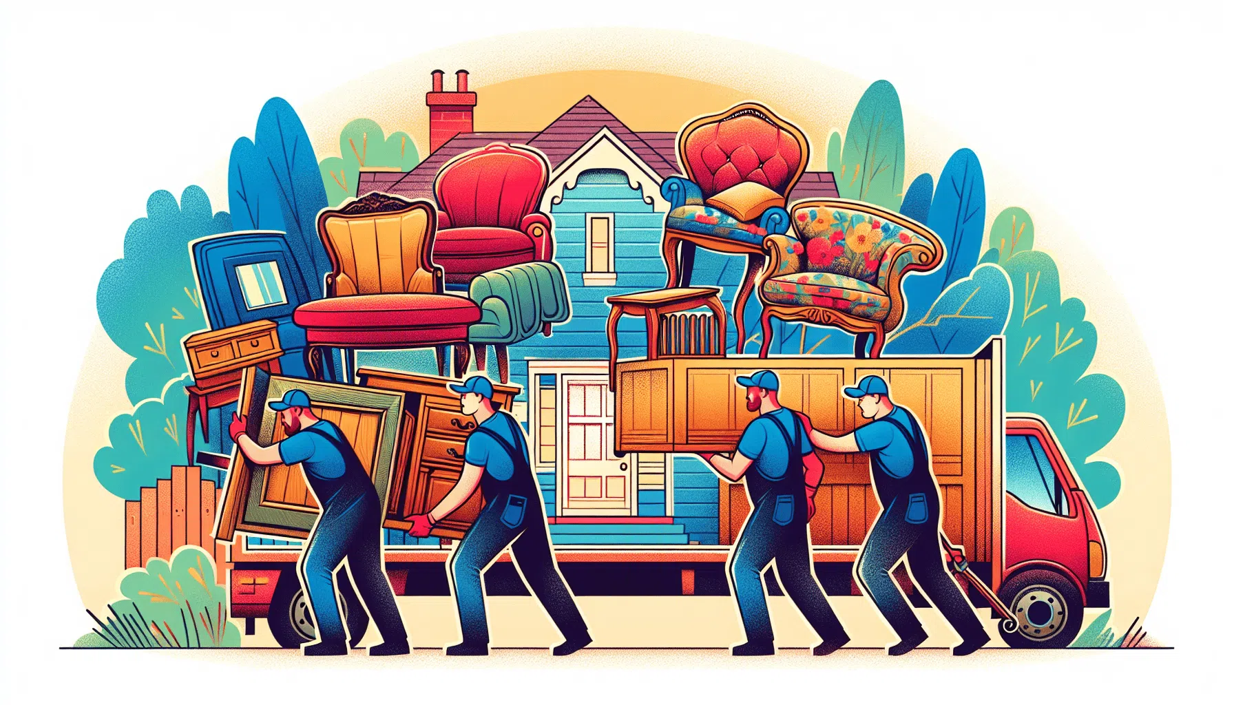 Professional furniture removal service