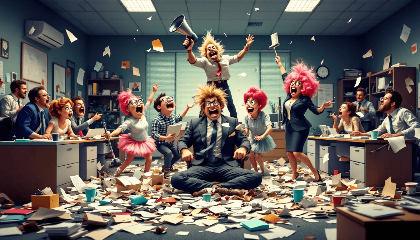 An organized office space enhancing employee morale.