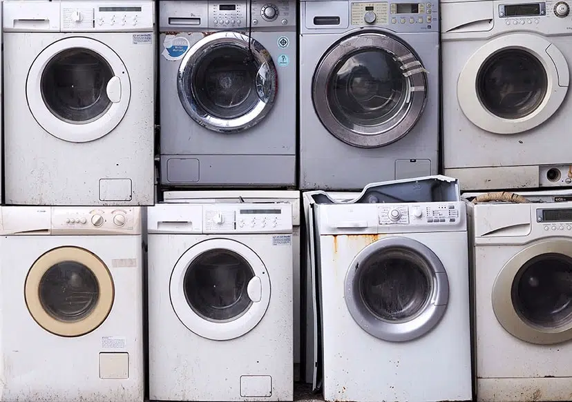 old appliances washers and dryers
